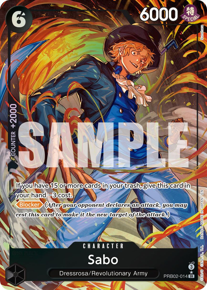 Sabo PRB02-014 [ Inglese / Giapponese / Francese / Cinese Semplificato ]