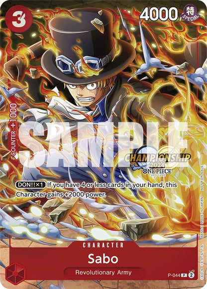 Sabo P-044 [ Inglese / Giapponese / Francese / Cinese Semplificato ]