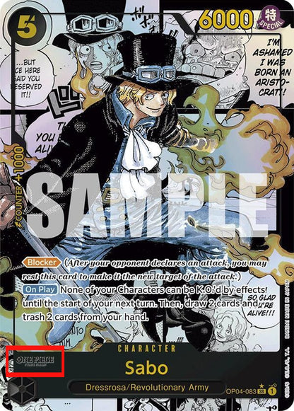 Sabo OP04-083 [ Inglese / Giapponese / Francese / Cinese Semplificato ]