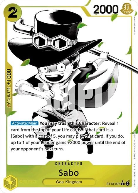 Sabo ST13-007 [ Inglese / Giapponese / Francese / Cinese Semplificato ]