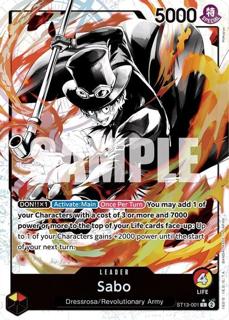 Sabo ST13-001 [ Inglese / Giapponese / Francese / Cinese Semplificato ]