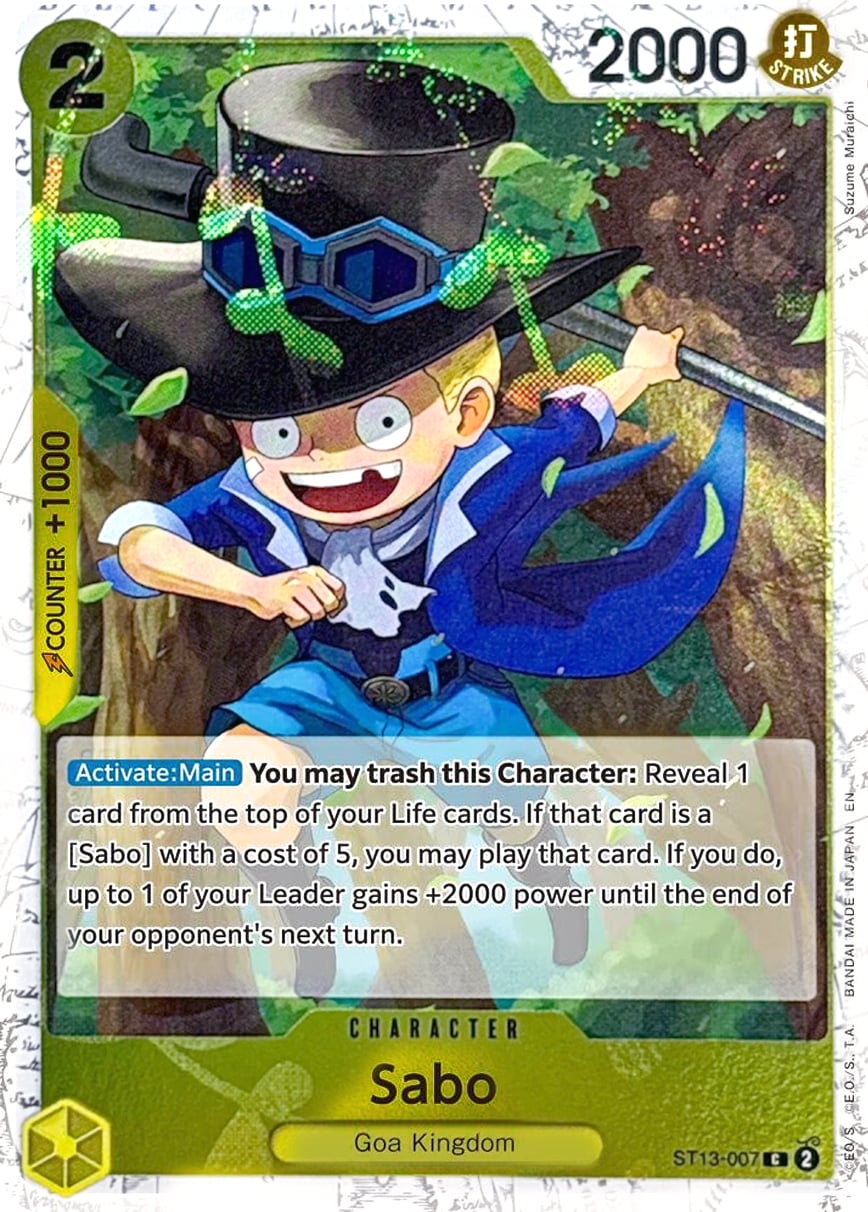 Sabo ST13-007 [ Inglese / Giapponese / Francese / Cinese Semplificato ]