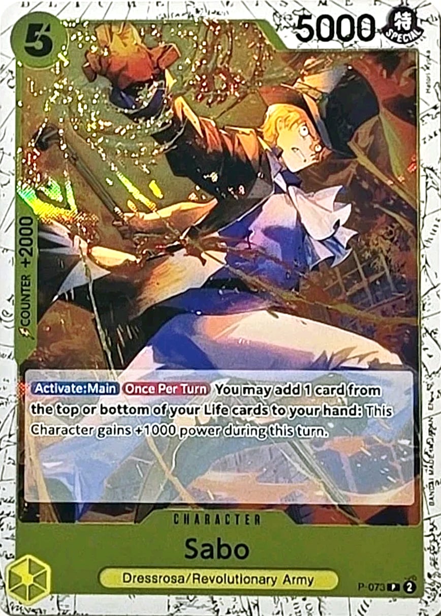 Sabo P-073 [ Inglese / Giapponese / Francese / Cinese Semplificato ]