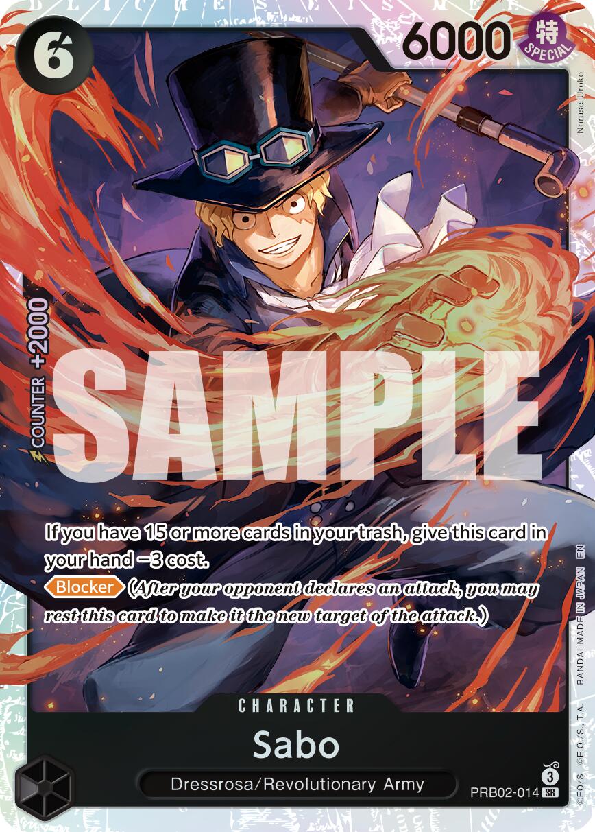 Sabo PRB02-014 [ Inglese / Giapponese / Francese / Cinese Semplificato ]