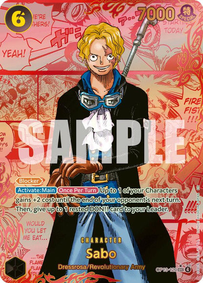 Sabo OP13-120 [ Inglese / Giapponese / Francese / Cinese Semplificato ]