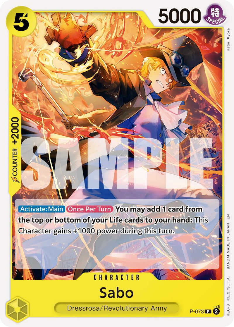 Sabo P-073 [ Inglese / Giapponese / Francese / Cinese Semplificato ]