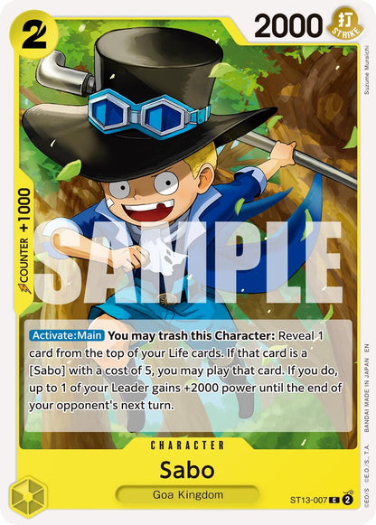 Sabo ST13-007 [ Inglese / Giapponese / Francese / Cinese Semplificato ]