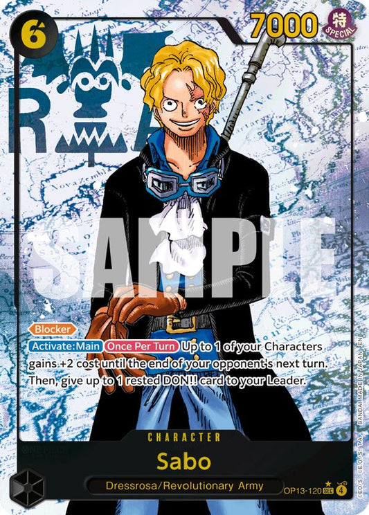 Sabo OP13-120 [ Inglese / Giapponese / Francese / Cinese Semplificato ]
