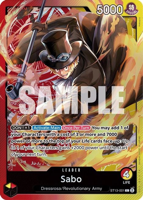 Sabo ST13-001 [ Inglese / Giapponese / Francese / Cinese Semplificato ]