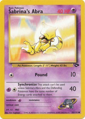 Sabrina's Abra - Gym Challenge 93/132 [ Inglese ]