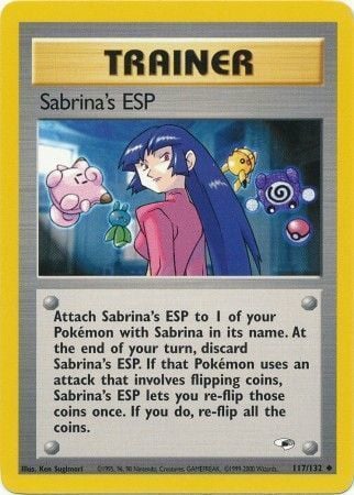 Sabrina's ESP - Gym Heroes 117/132 [ Inglese ]