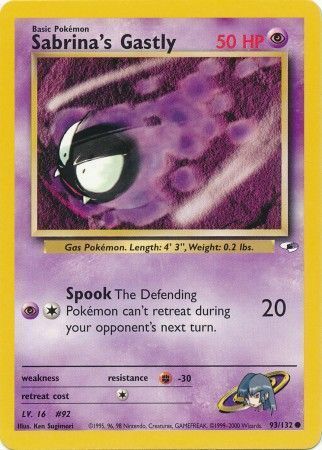 Sabrina's Gastly - Gym Heroes 93/132 [ Inglese ]