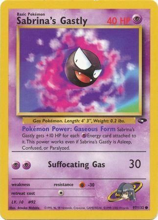Sabrina's Gastly - Gym Challenge 97/132 [ Inglese ]