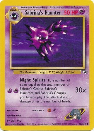 Sabrina's Haunter - Gym Heroes 58/132 [ Inglese ]