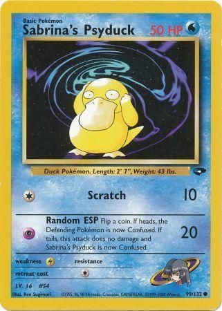 Sabrina's Psyduck - Gym Challenge 99/132 [ Inglese ]