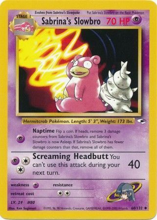 Sabrina's Slowbro - Gym Heroes 60/132 [ Inglese ]