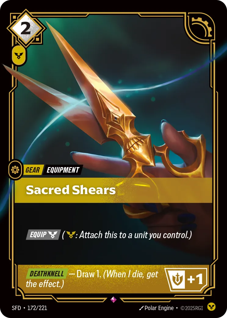 Sacred Shears [ Inglese / Cinese Semplificato ]
