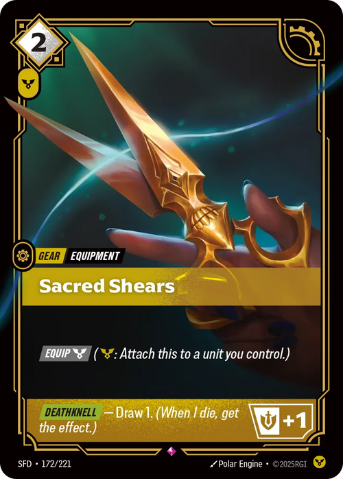 Sacred Shears [ Inglese / Cinese Semplificato ]