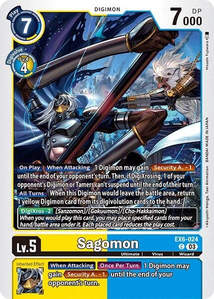 Sagomon EX6-024 [ Inglese / Giapponese ]