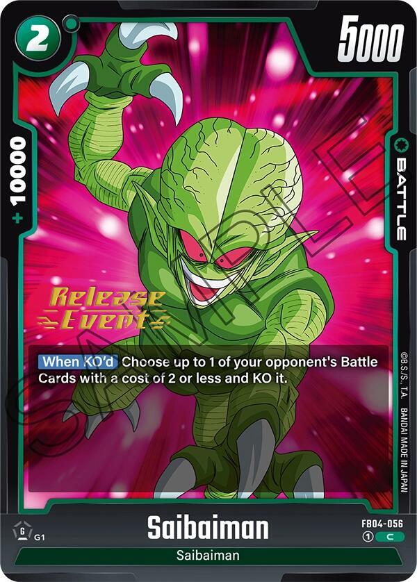 Saibaman FB04-056 [ Inglese / Giapponese ]
