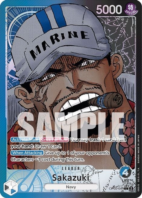 Sakazuki OP05-041 [ Inglese / Giapponese / Francese / Cinese Semplificato ]