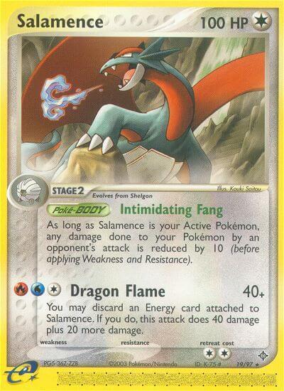 Salamence - EX Drago 19/97 [ Italiano / Inglese ]