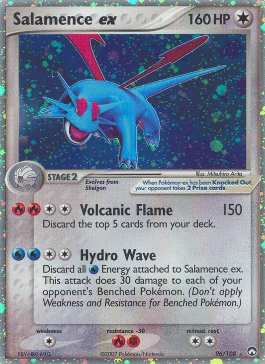 Salamence ex - EX Power Keepers 96/108 [ Inglese ]