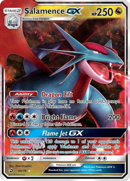 Salamence GX - Trionfo Dei Draghi 44/70 [ Italiano / Inglese ]