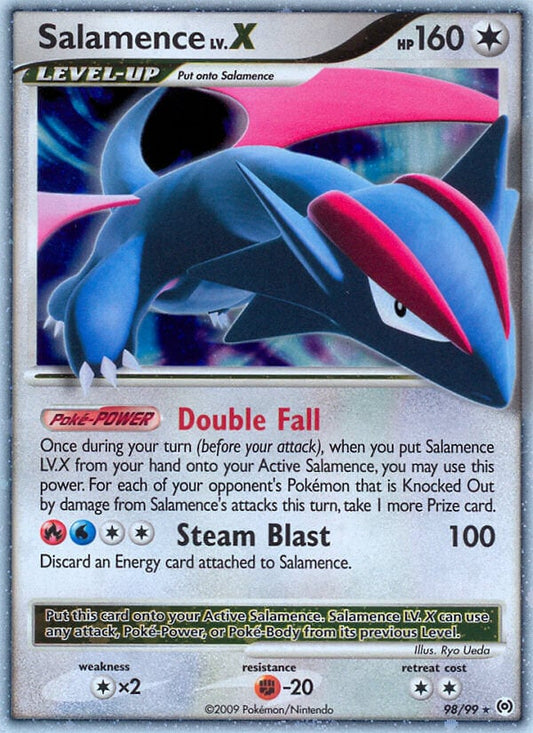 Salamence Lv.X - Arceus 098/099 [ Italiano / Inglese ]
