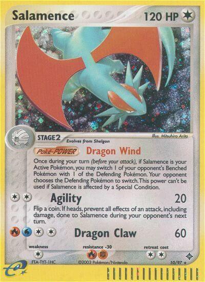 Salamence - EX Drago 010/097 [ Italiano / Inglese ]