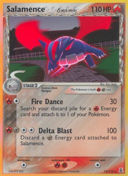 Salamence δ Delta Species - EX Specie Delta 14/113 [ Italiano / Inglese ]