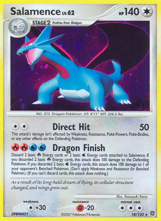 Salamence Lv.62 - Prodigi Segreti 18/132 [ Italiano / Inglese ]