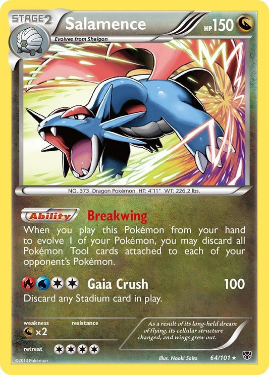 Salamence - Esplosione Plasma 64/101 [ Italiano / Inglese ]