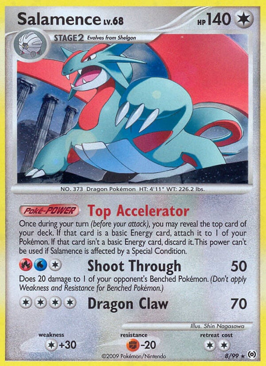 Salamence - Arceus 008/099 [ Italiano / Inglese ]
