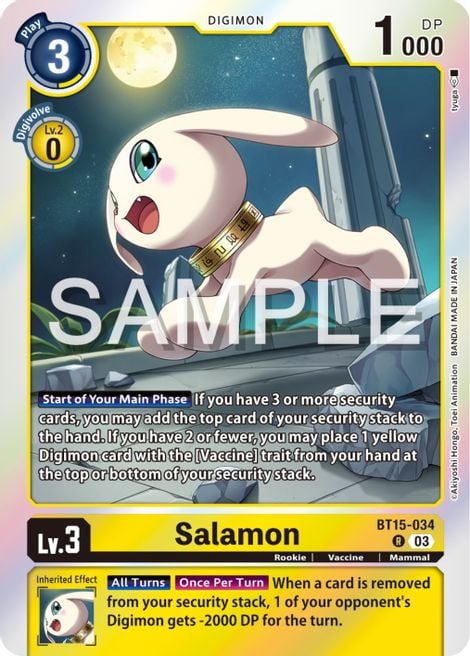 Salamon BT15-034 [ Inglese / Giapponese ]
