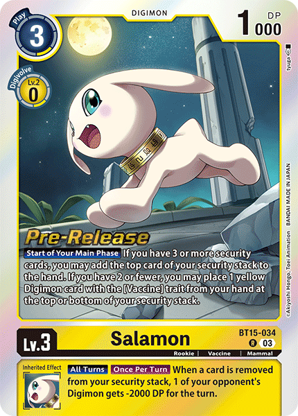 Salamon BT15-034 [ Inglese / Giapponese ]