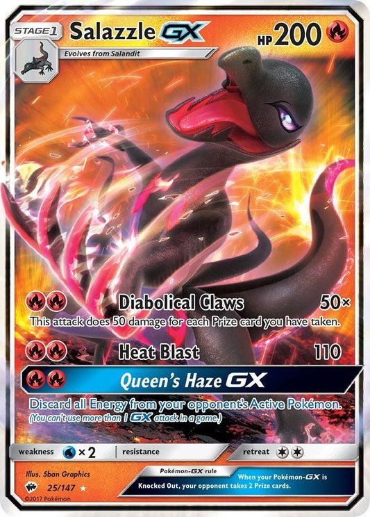 Salazzle GX - Ombre Infuocate 25/147 [ Italiano / Inglese ]