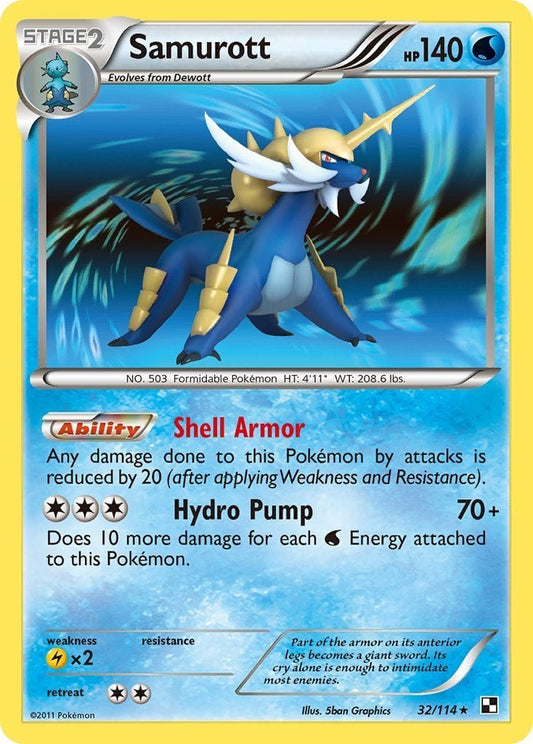 Samurott - Legendary Treasures 39/113 [ Italiano / Inglese ]