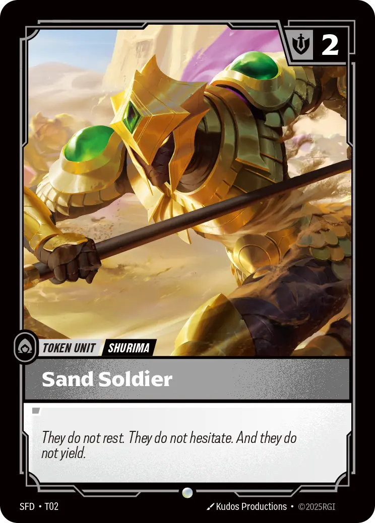 Sand Soldier (Token) [ Inglese / Cinese Semplificato ]
