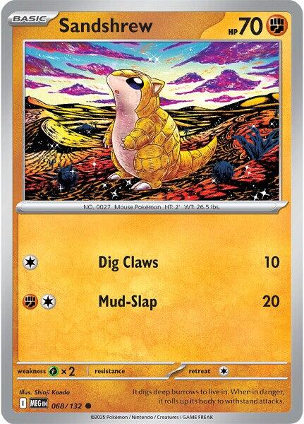 Sandshrew - Megaevoluzione 068/132 [ Italiano ]