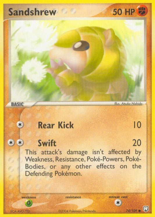 Sandshrew - EX Team Rocket Returns 74/109 [ Inglese ]