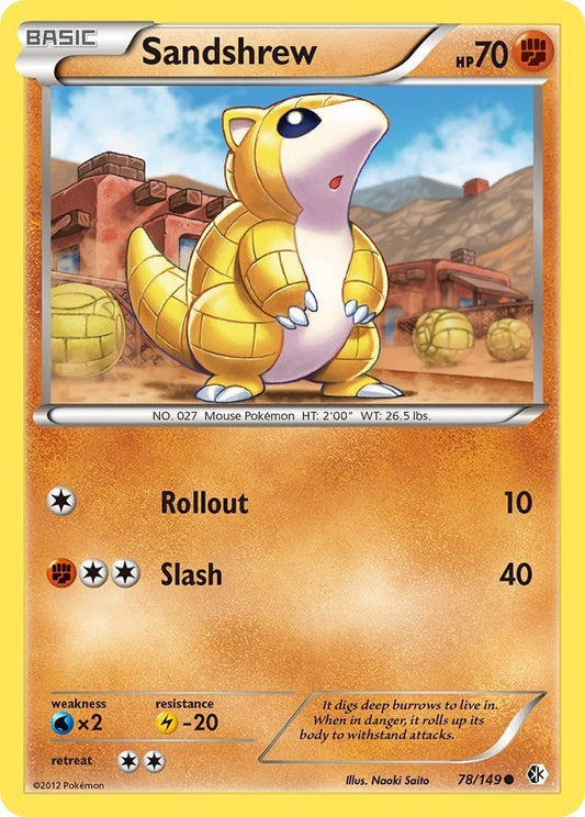 Sandshrew - Confini Varcati 78/149 [ Italiano / Inglese ]