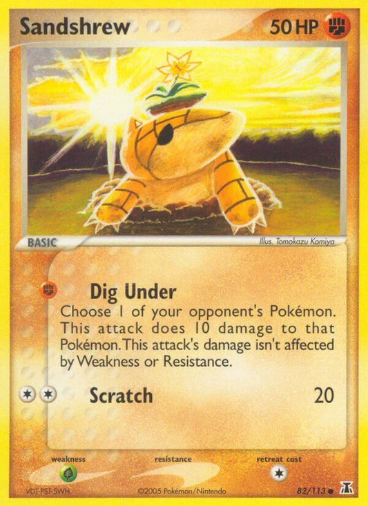 Sandshrew - EX Specie Delta 82/113 [ Italiano / Inglese ]