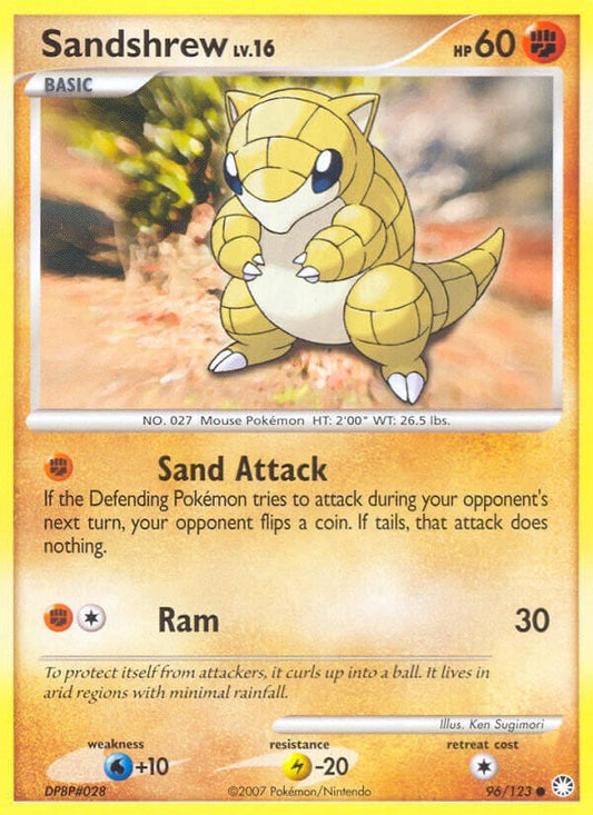Sandshrew Lv.16 - Tesori Misteriosi 96/123 [ Italiano / Inglese ]