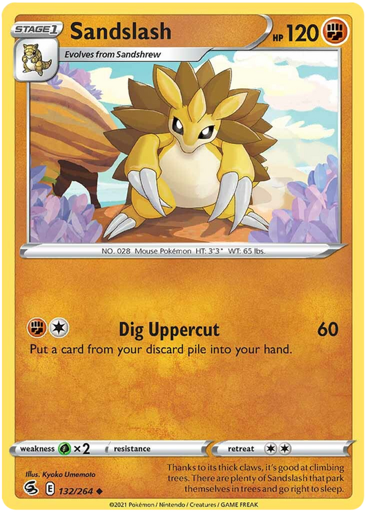 Sandslash - Colpo Fusione 132/264 [ Italiano / Inglese ]