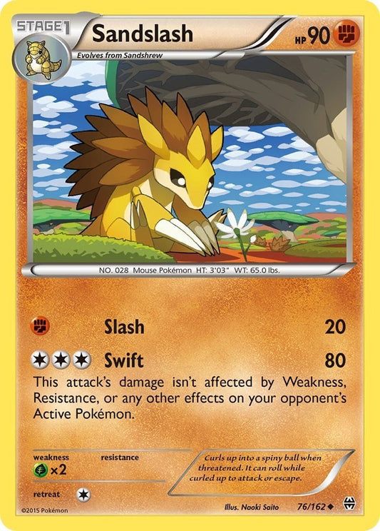 Sandslash - Turbo Blitz 76/162 [ Italiano / Inglese ]