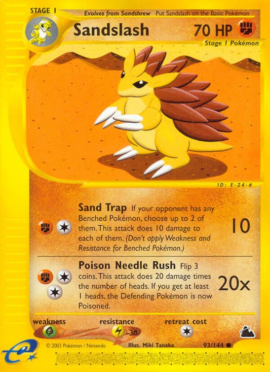 Sandslash - Skyridge 93/144 [ Italiano / Inglese ]