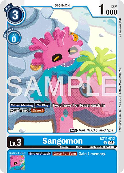 Sangomon EX11-013 [ Inglese / Giapponese ]