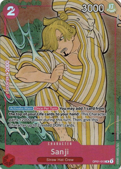 Sanji OP01-013 [ Inglese / Giapponese / Francese / Cinese Semplificato ]