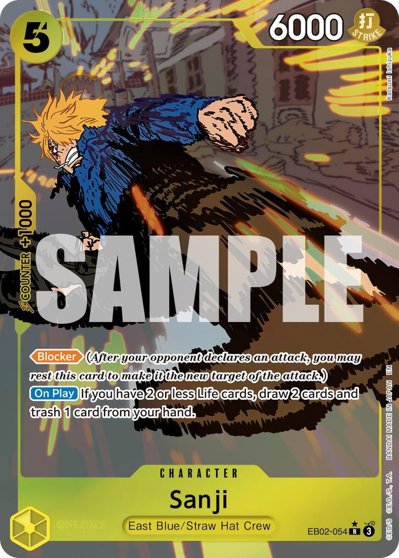Sanji EB02-054 [ Inglese / Giapponese / Francese / Cinese Semplificato ]